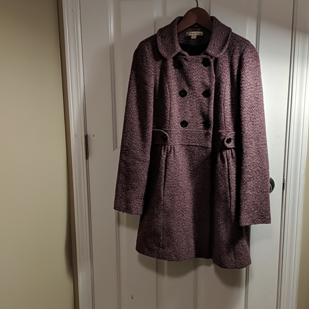 Twead Pink Wool coat